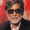 Amitabh Bachchan Celebrity Diamond Painting