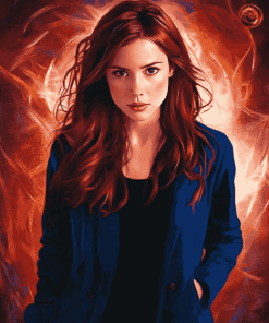 Amy Pond Celebrity Diamond Painting