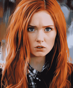 Amy Pond Celebrity Diamond Painting