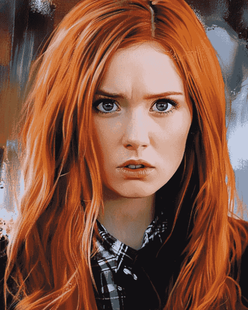 Amy Pond Celebrity Diamond Painting