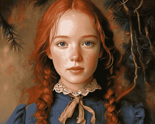 Amybeth McNulty Anne Shirley Themed Diamond Painting