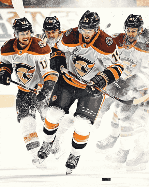 Anaheim Ducks Ice Hockey Team Diamond Painting