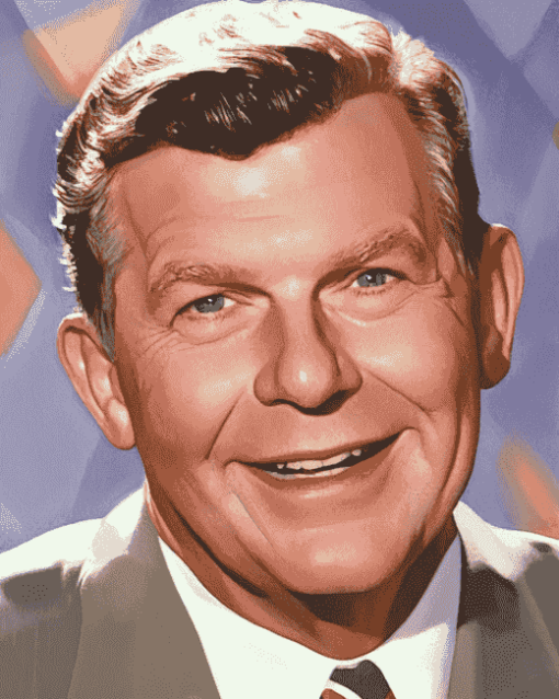 Andy Griffith Celebrity Diamond Painting