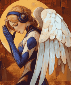 Angel Animation Diamond Painting