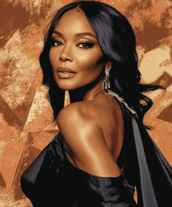 Angela Bassett Celebrities Diamond Painting