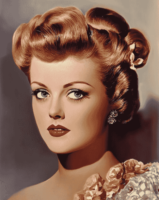 Angela Lansbury Famous Woman Diamond Painting