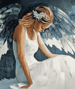 Angelic Woman Diamond Painting