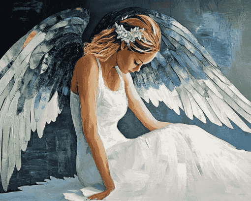 Angelic Woman Diamond Painting