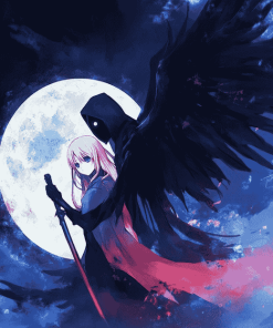 Angels of Death Anime Art Diamond Painting