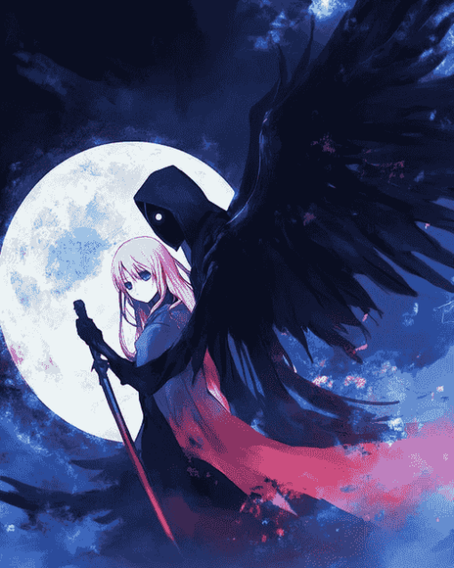 Angels of Death Anime Art Diamond Painting