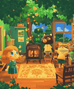 Animal Crossing New Horizons Gaming Diamond Painting