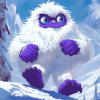 Animation Yeti Diamond Painting