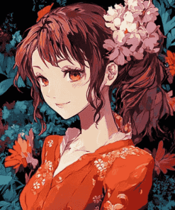 Animations and Manga Rise Kujikawa Diamond Painting