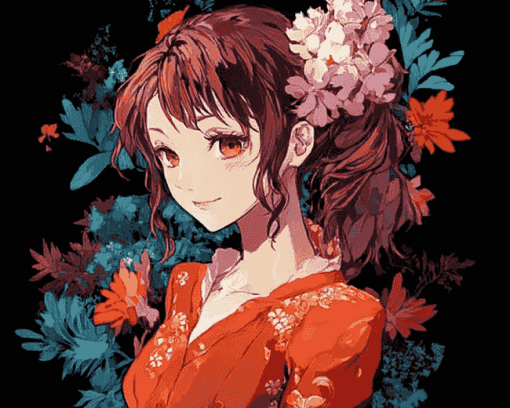 Animations and Manga Rise Kujikawa Diamond Painting