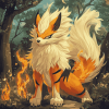 Anime Arcanine Diamond Painting