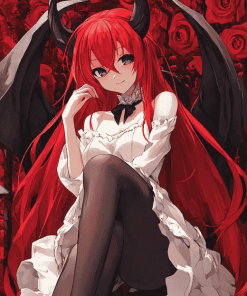 Anime Icon Rias Gremory Diamond Painting