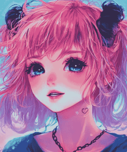 Anime-Inspired Natsuki Diamond Painting