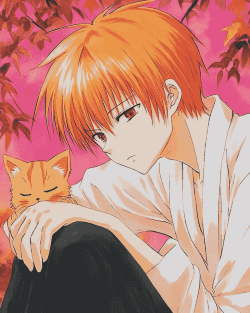 Anime Kyo Sohma Diamond Painting