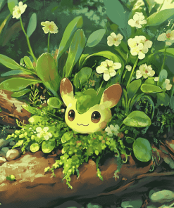 Anime Style Plants Diamond Painting