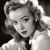 Anne Shirley Black and White Diamond Painting