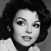 Annette Funicello in Black and White Diamond Painting