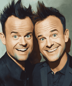 Ant and Dec Celebrated Actors Diamond Painting