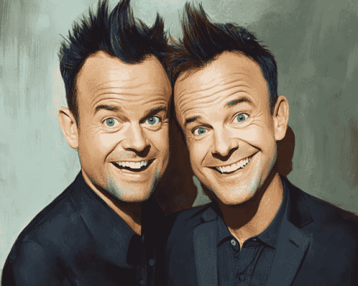 Ant and Dec Celebrated Actors Diamond Painting