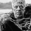 Anthony Bourdain Black and White Diamond Painting