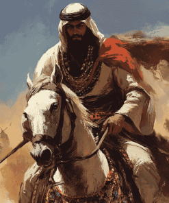 Arab Warriors Vintage Diamond Painting