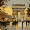 Arc Of Triomphe Paris Diamond Painting