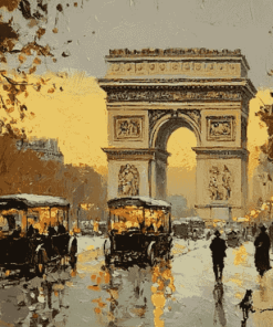 Arc Of Triomphe Paris Diamond Painting