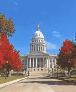 Arkansas State Capitol Diamond Painting