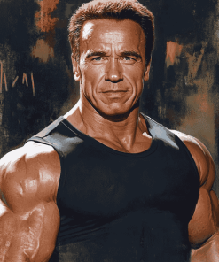 Arnold Schwarzenegger Star Diamond Painting