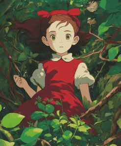 Arrietty Anime Diamond Painting