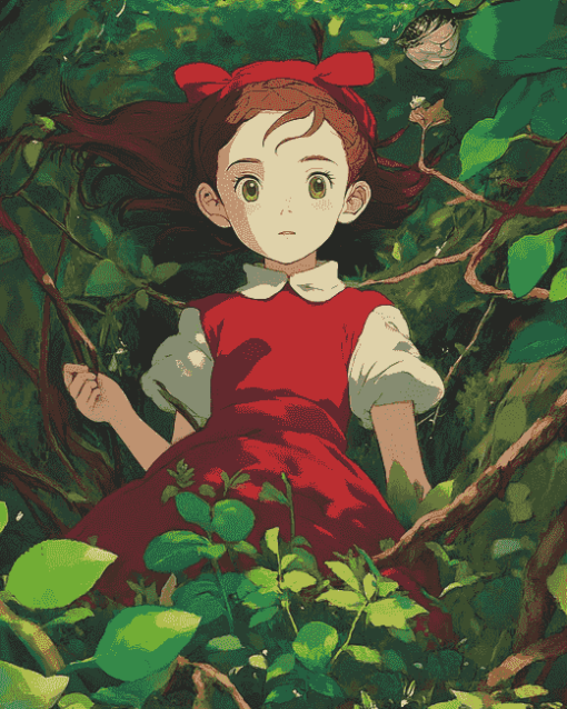 Arrietty Anime Diamond Painting