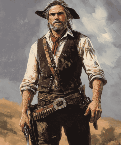 Arthur Morgan Wild West Diamond Painting