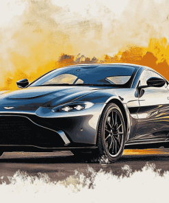 Aston Martin Vantage Engines Diamond Painting