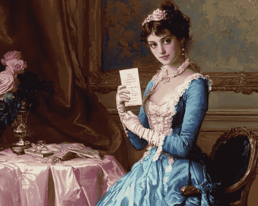 Auguste Toulmouche Ladies' Diamond Painting