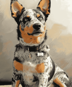 Australian Cattle Dog Animals Diamond Painting