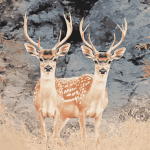 Axis Deer Diamond Painting
