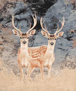 Axis Deer Diamond Painting