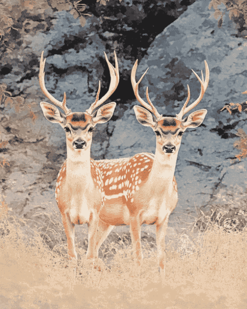 Axis Deer Diamond Painting