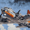 B17 Aircraft Diamond Painting