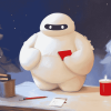 BAYMAX Cartoon Fun Diamond Painting