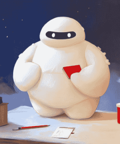 BAYMAX Cartoon Fun Diamond Painting