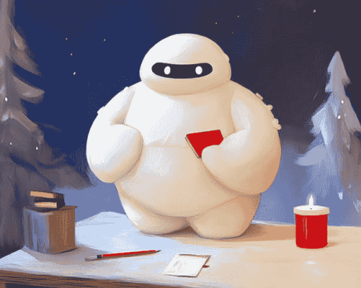 BAYMAX Cartoon Fun Diamond Painting