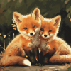 Baby Fox Animals Diamond Painting