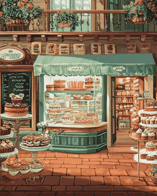 Bakery Store Creations Diamond Painting