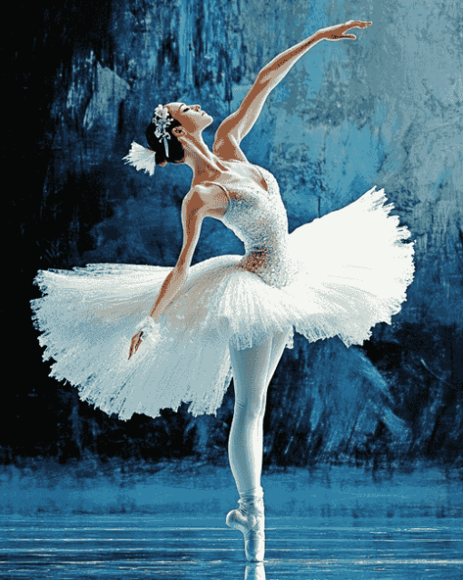 Ballet Swan Lake Ballerina Diamond Painting