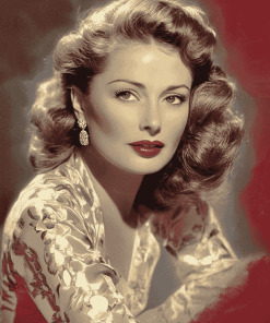 Barbara Stanwyck Famous Actress Diamond Painting